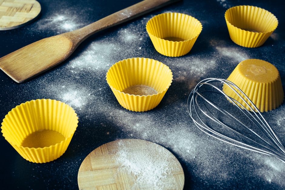 Szilikon muffinforma 12 fészkes